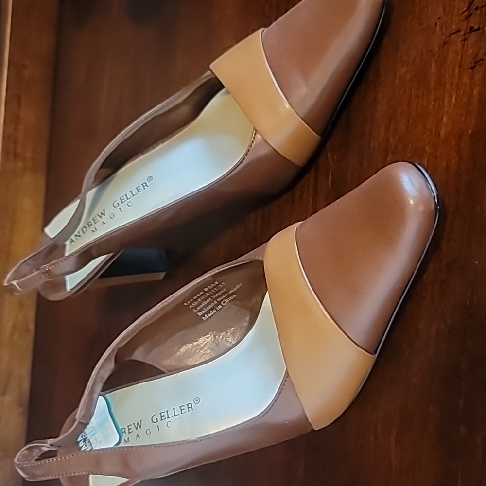 Andrew Geller Magic heels, size 8 5M
